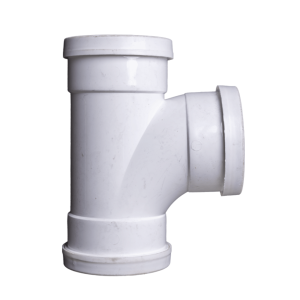 Splash PVC Tee-Junction Plain AG 110mm